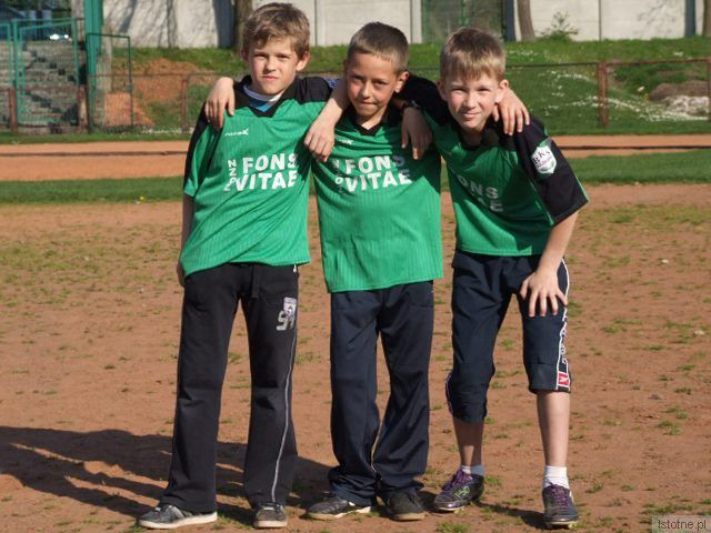 Młodzi piłkarze BKS