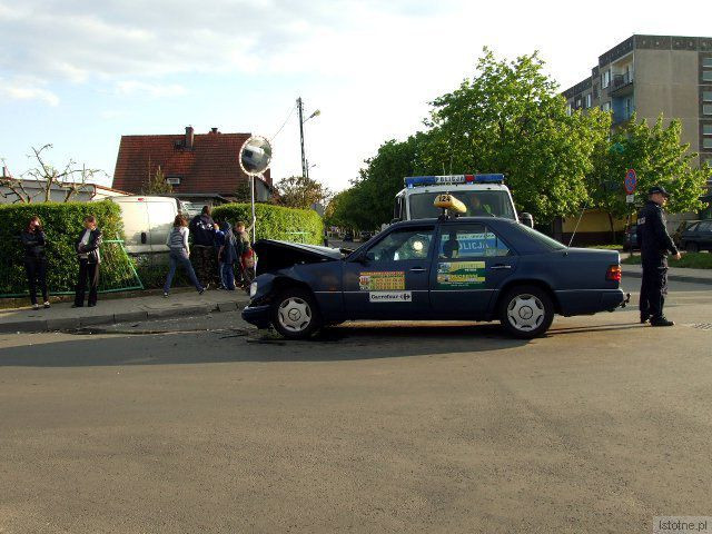 Do kolizji doszło na skrzyżowaniu ulic Staszica i Góralskiej