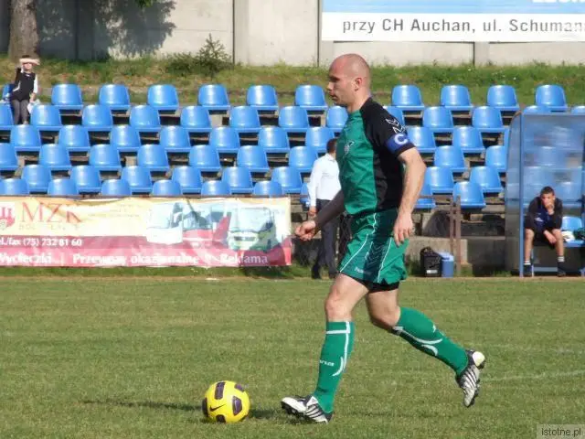 Przy piłce Józef Pietrzak