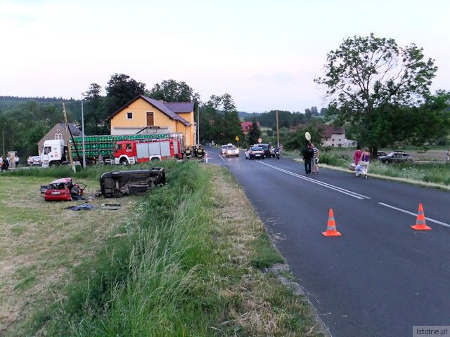 Do wypadku doszło na skrzyżowaniu w Suszkach