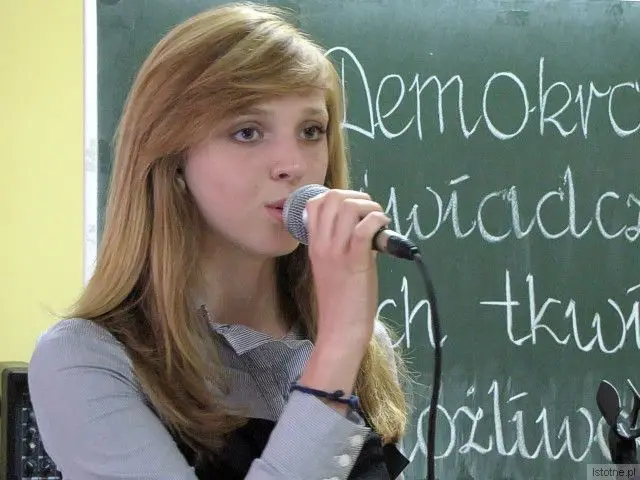 Spotkanie uświetniły występy uczennic GS nr 3