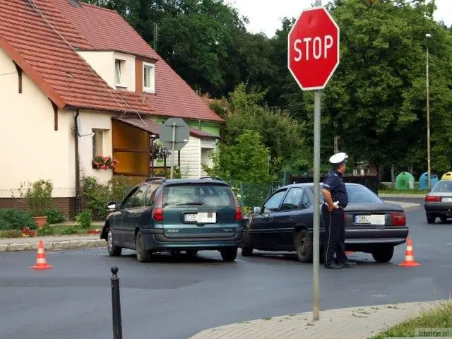 Na skrzyżowaniu ulic Staszica i Góralska często dochodzi do kolizji