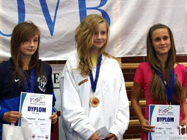 Paulina Stojanowska z UKS Ilyo zdobyła złoty medal
