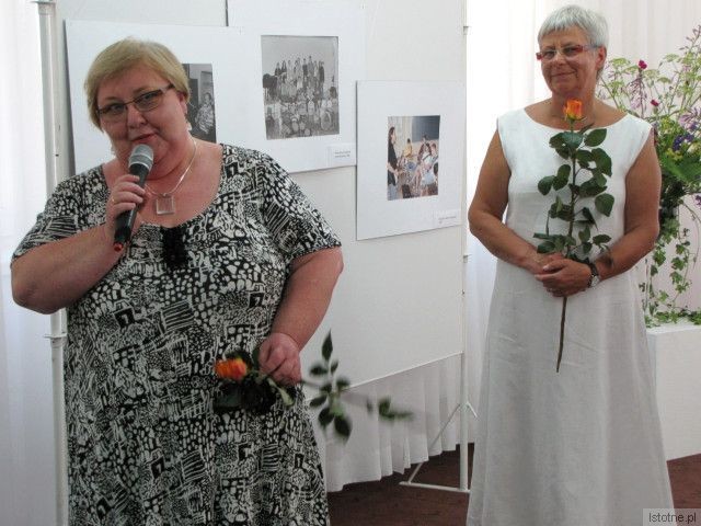 Ewa Ołenicz-Bernacka i Krystyna Juszkiewicz