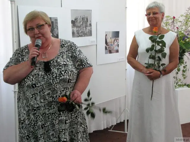 Ewa Ołenicz-Bernacka i Krystyna Juszkiewicz