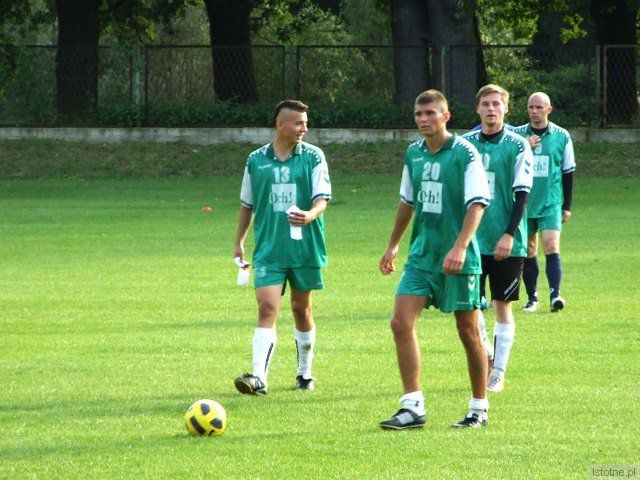 Piłkarze BKS po meczu