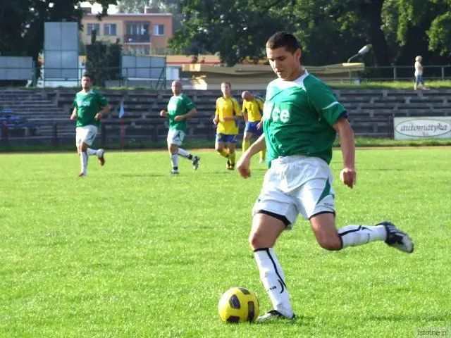 Przy piłce Krzysztof Janicki