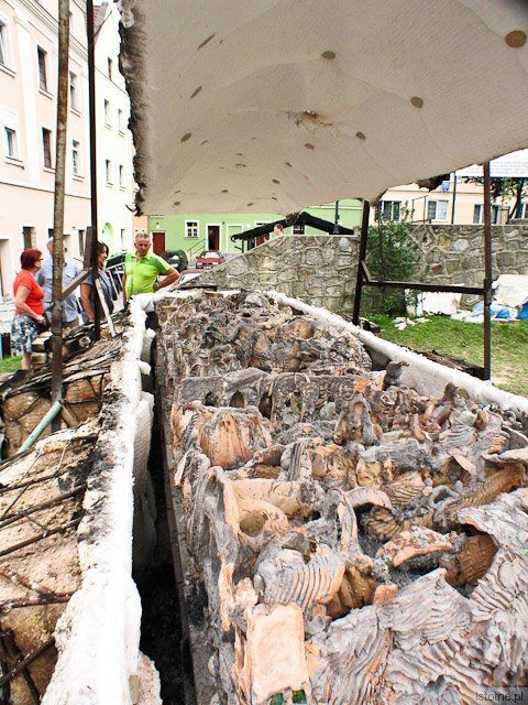 Piec Mateusza Grobelnego po wygaszeniu i otwarciu