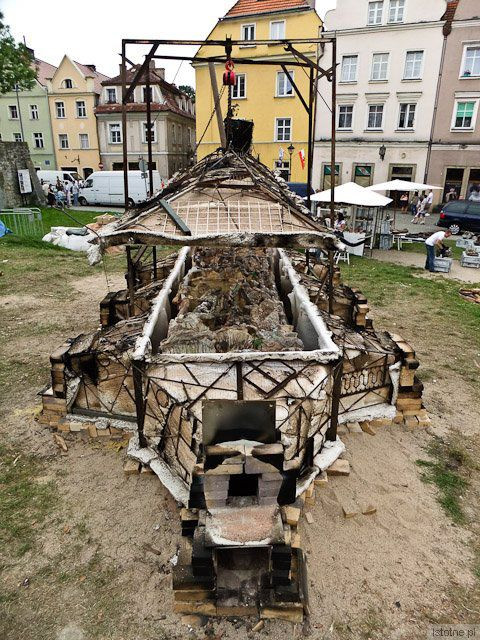 Piec Mateusza Grobelnego po wygaszeniu i otwarciu