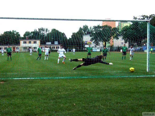 W 38 minucie Łukasz Filipiak zdobył bramkę z rzutu karnego