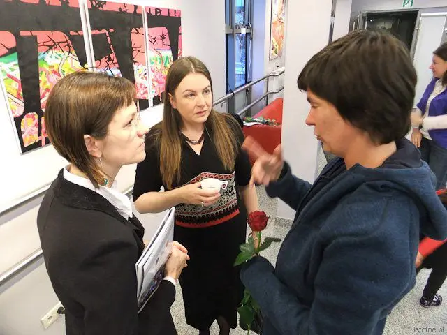 Agata Makówka, Grażyna Hanaf i Katja Springer