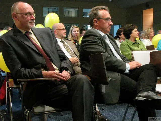Wójt Andrzej Dutkowski i prezydent Piotr Roman