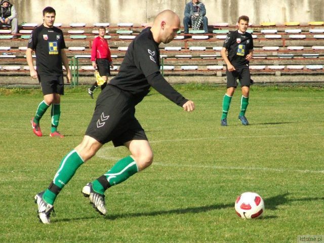 Przy piłce Józef Pietrzak