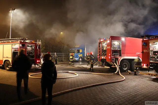 Strażacy dość szybko ugasili ogień