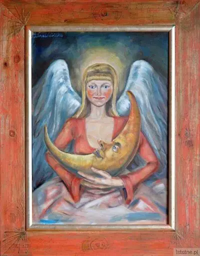 "Anioł" praca Joanny Bruździńskiej