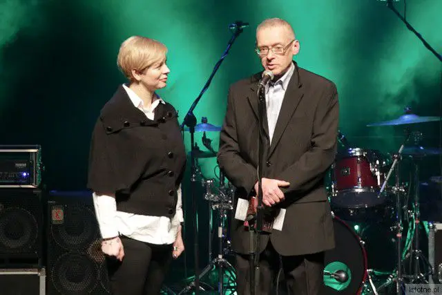 Organizator i pomyslodawca koncertu: prezes Stowarzyszenia "Przemiana" Laura Baran i Jerzy  Pietrzak