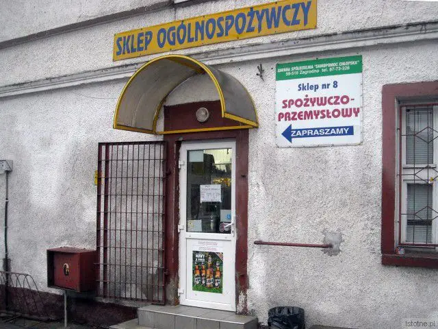 Pierwszy sklep do którego wszedł napastnik
