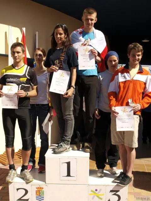 Na najwyższym stopniu podium: Wojciech Pachnik