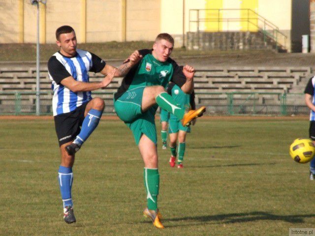 Paweł Dzięgleski otworzył wynik meczu już w 2 minucie