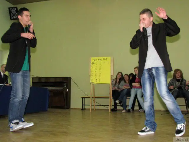 Po prawej: Dawid Wołoch