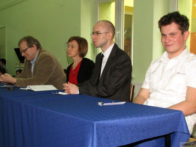 Mieczysław Szwed, Katarzyna Kwaśniewska, Robert Mazur i Nikodem Kuczyński