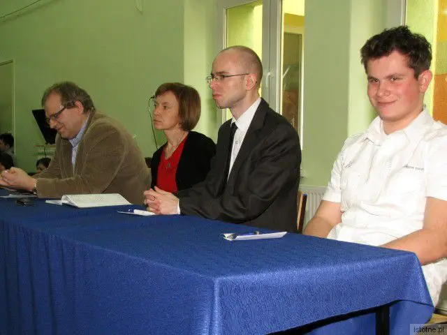 Mieczysław Szwed, Katarzyna Kwaśniewska, Robert Mazur i Nikodem Kuczyński
