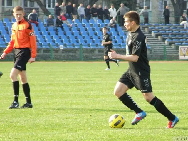 Łukasz Filipiak - zdobywca bramki dla BKS
