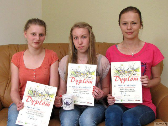 Agata Reguła, Katarzyna Goleńska i Martyna Cybulska