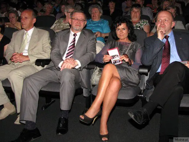 Dr Artur Zaborski, Jerzy Zieliński, Agnieszka Gergont i Kornel Filipowicz