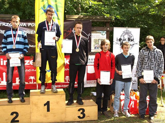 Bartek Szeliga - Wicemistrzem Polski (pierwszy z lewej)