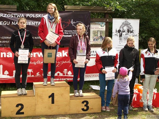 Angelika Haniszewska - pierwszy indywidualny medal Mistrzostw Polski (II miejsce)