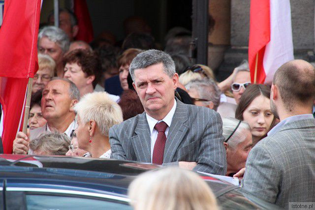 Prezes Zakładu Energetyki Cieplnej, Wiesław Ogrodnik na pikiecie