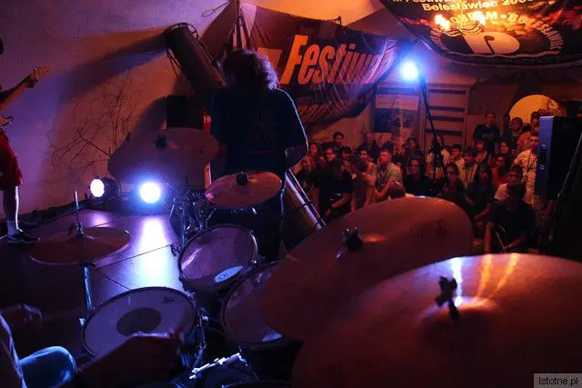 Warsztatowicze podczas jam session