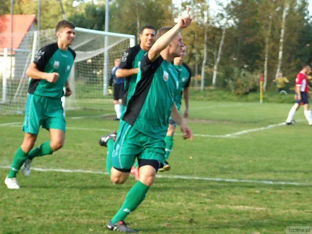 W 2 minucie Wojciech Glanc zdobył dla BKS pierwszego gola