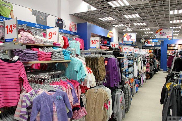 Wnętrze sklepu Pepco