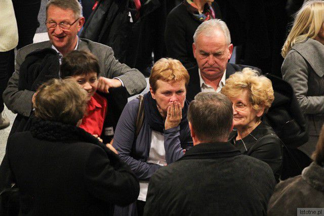 Słuchacze po koncercie