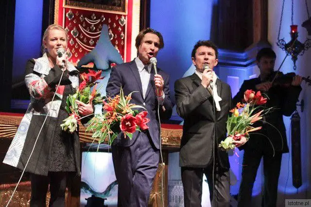 Olga Szomańska, Janusz Radek i Jacek Wójcicki