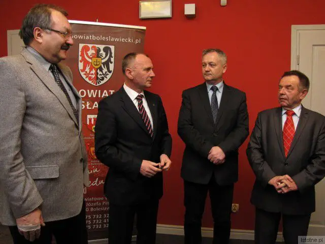 Cezary Przybylski, Jerzy Łużniak, Dariusz Kwaśniewski i Stanisław Chwojnicki