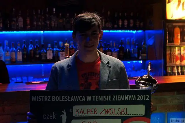 Kacper Zwolski – tenisowy mistrz Bolesławca