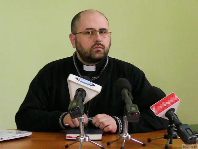 Adam Langhammer, wicedyrektor Zespołu Szkół w Katowicach