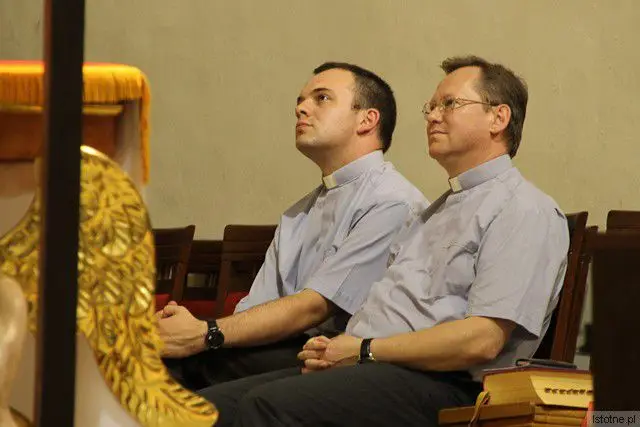 Ks. Andrzej Glombitza i ks. Andrzej Jarosiewicz