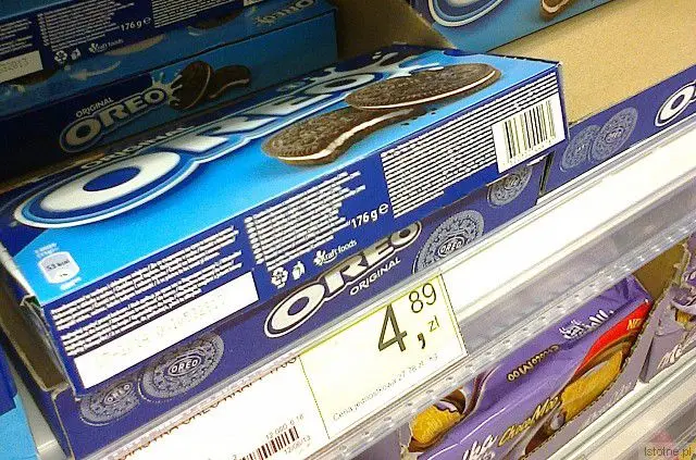 Ciastka bez promocji: 176 gram za 4,89 zł