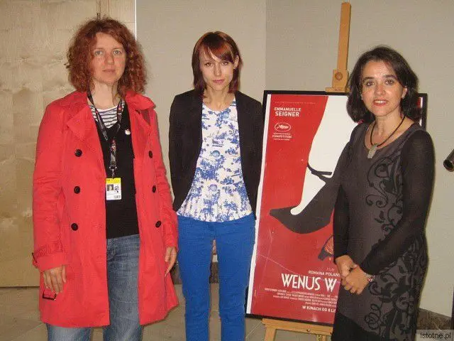Iwona Bojko (BOK-MCC) jako jurorka 38. Film Festiwal w Gdyni po prawej oraz od lewej: Silvia Dubecká (Słowacja, szefowa tamtejszej federacji dyskusyjnych klubów filmowych) i Marta Maciejewska (DKF Miłość Blondynki z Gdańska)