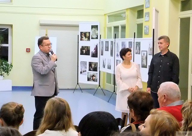 Mirosław Sakowski (po lewej), Bożena Gałan i Mirek Putyra