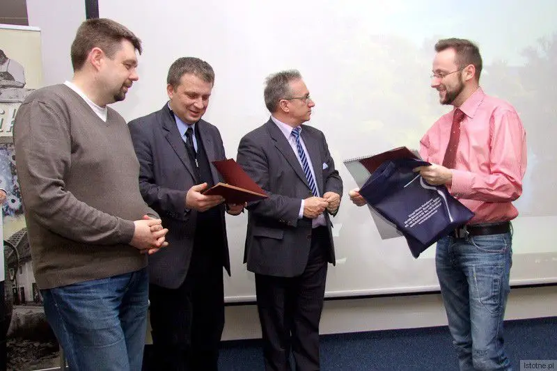 Grzegorz Matoryn, Tomasz Gabrysiak, Piotr Roman i Krzysztof Gwizdała