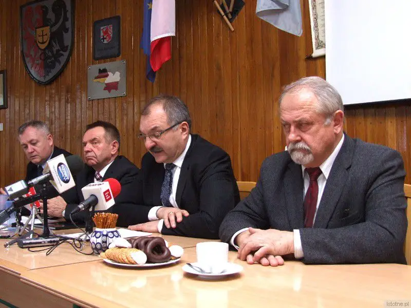 Od prawej: Karol Stasik, Cezary Przybylski, Stanisław Chwojnicki i Dariusz Kwaśniewski