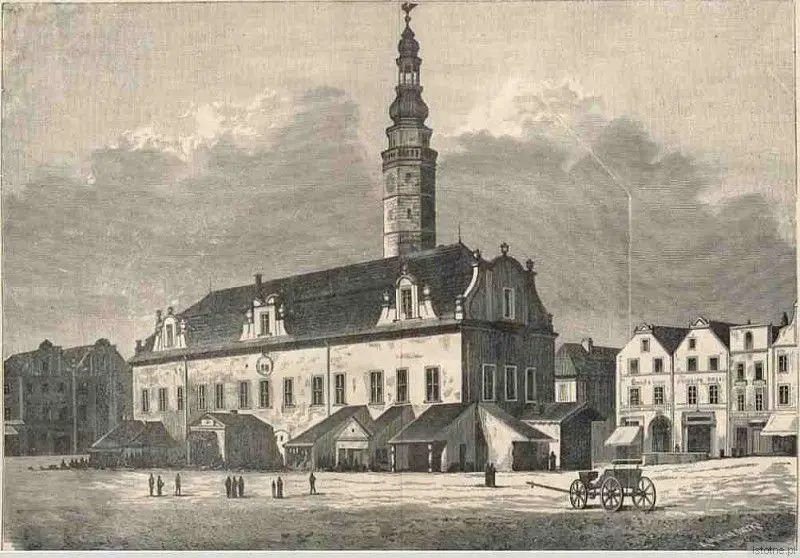 Rycina z początku XVIII wieku