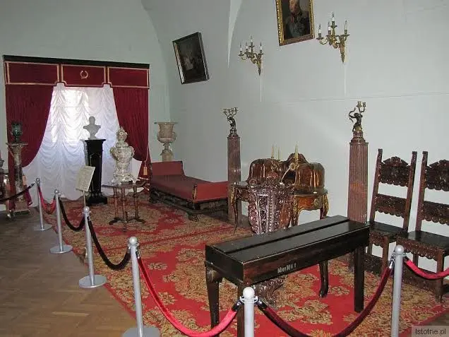 Fragment ekspozycji poświęconej Kutuzowowi w muzeum w Sankt Petersburgu