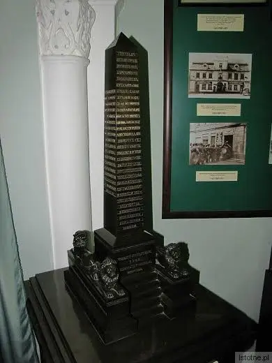 Model pomnika Kutuzowa - eksponowany w muzeum w Sankt Petersburgu