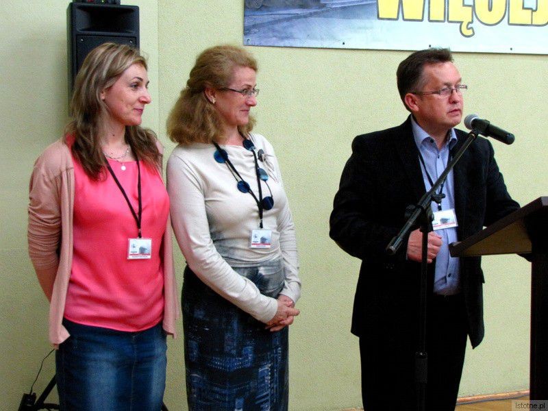 Małgorzata Matyjaszczuk, Barbara Sykulska i Mirosław Sakowski